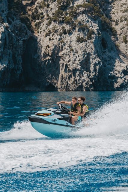Alcudia: JetSki Tour Coll Baix beach & Caves (free Photos) - Price and value: $234 per group up to 2