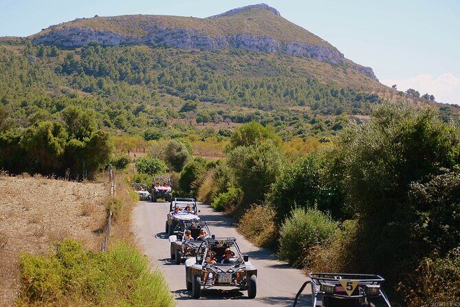 Buggy tour: East area of Mallorca - Cala Murada beach stop: swim time plus the rocky-access reality