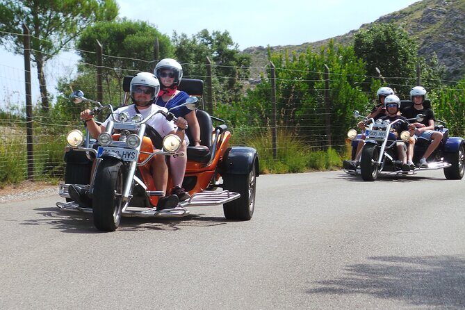 Cala Millor Trike Tour !!! Driving licence class B sufficient !!! - Sant Salvador at 509m: the main high-point stop
