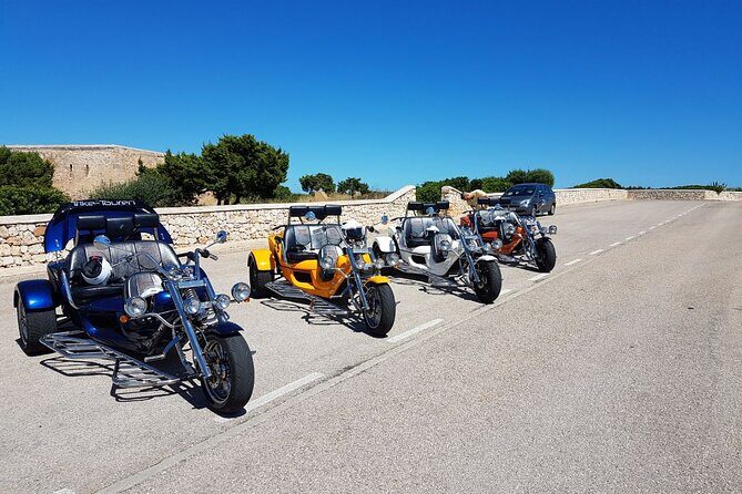 Cala Millor Trike Tour !!! Driving licence class B sufficient !!! - Es Forti and Sa Cova Foradada: fort views and a cave perspective