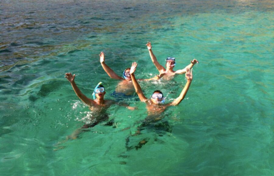 Mallorca : Speedboat, Snorkelling and Swimming Adventure - Formentor coastline: white sand, villas, and that “how is this real?” look