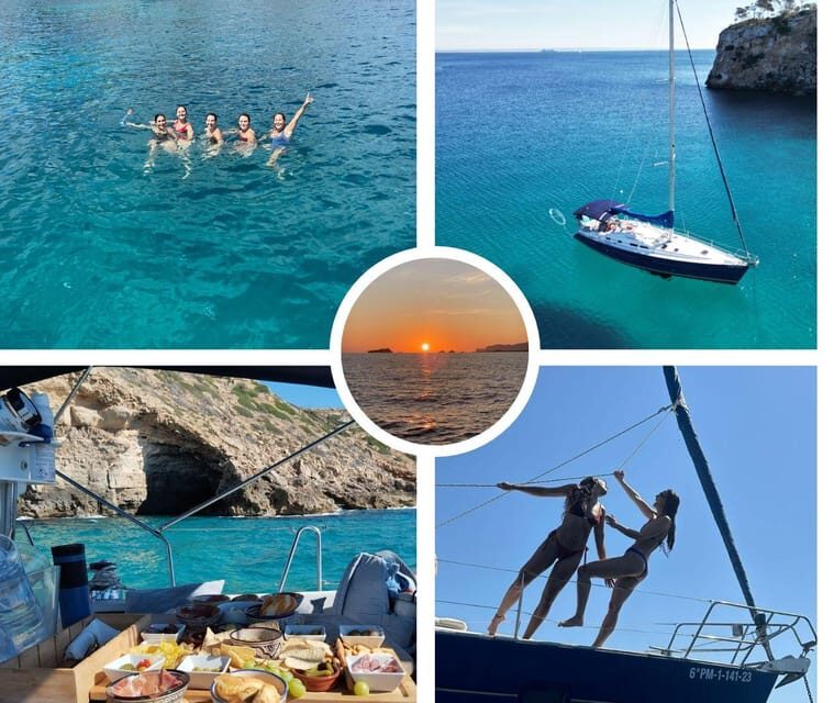 Palma Bay: Sailing Boat Trip w/ Water Toys, Snacks & Drinks - Snacks, Fruit, and Drinks While You’re Still in Vacation Mode